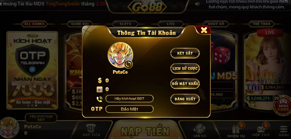 Go88 bảo mật thông tin cặn kẽ